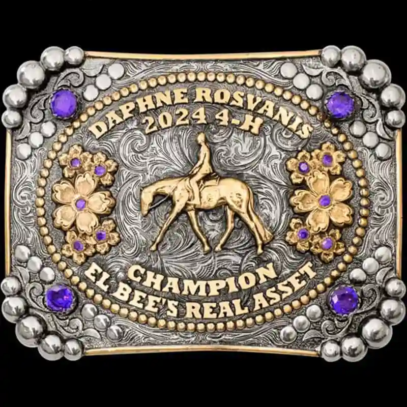 Las Cruces Belt Buckle