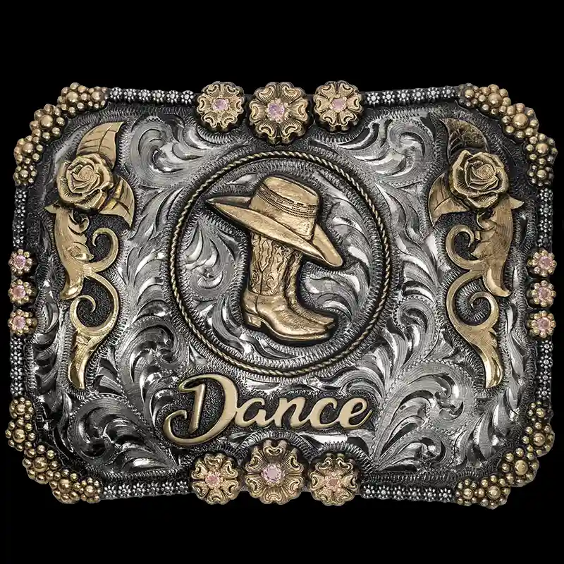 Caballito Morado Belt Buckle