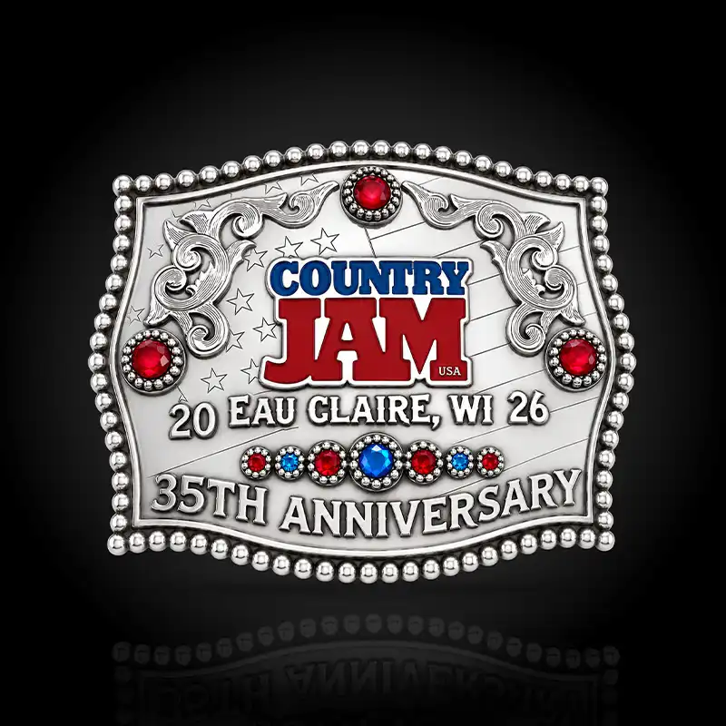 Country Jam 2026 Belt Buckle
