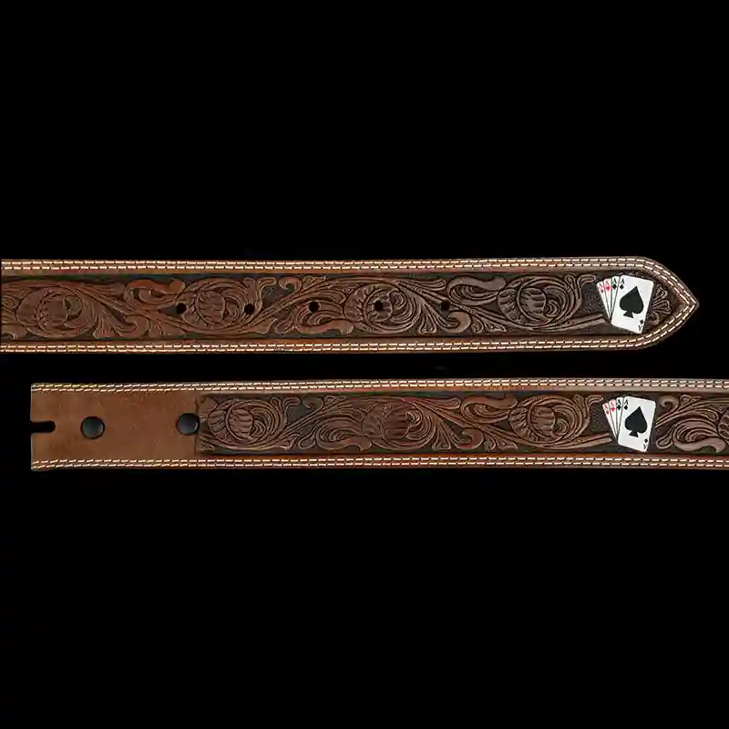 Blackjack Oak Leather Belt +$34.70