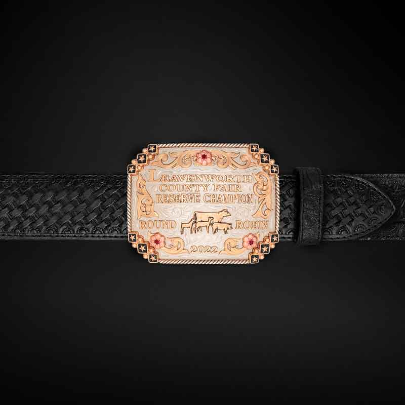 Mahogany Leather Belt