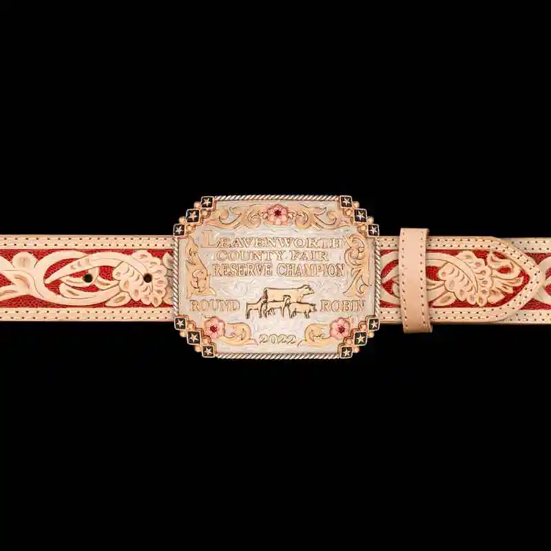 Red Cedar Leather Belt
