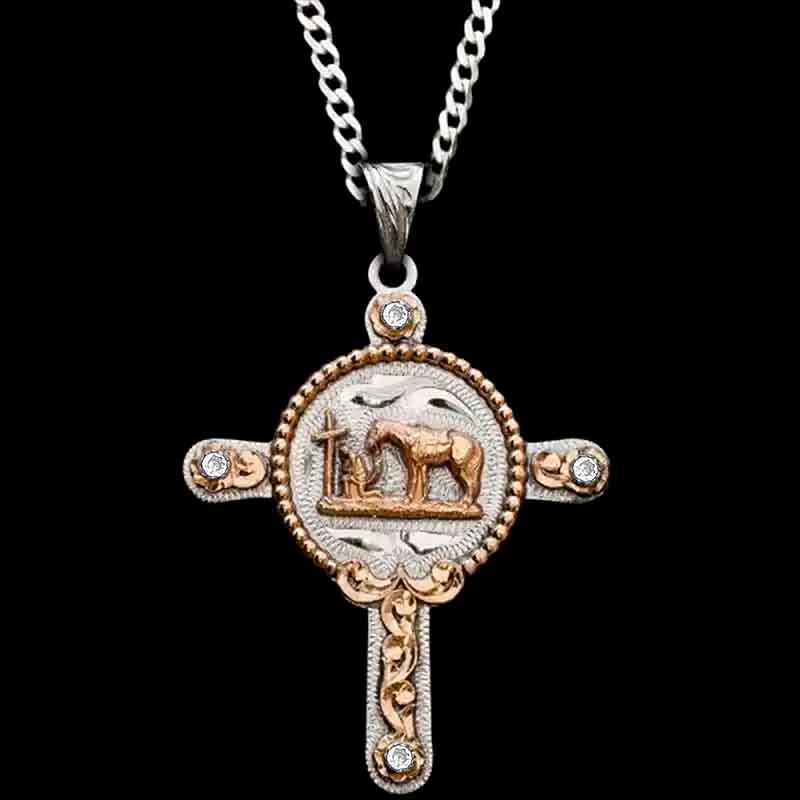 Corinthians Custom Cross Pendant (In Stock)