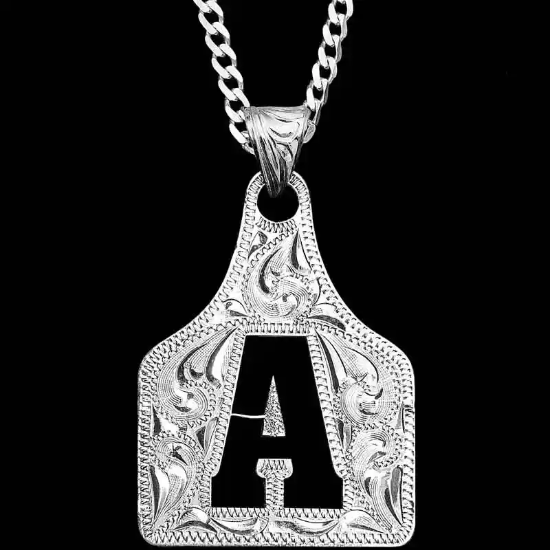 Duke Cow Tag Necklace