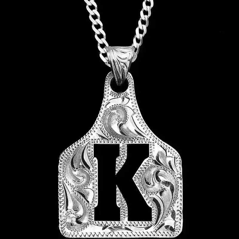 Duke Cow Tag Necklace