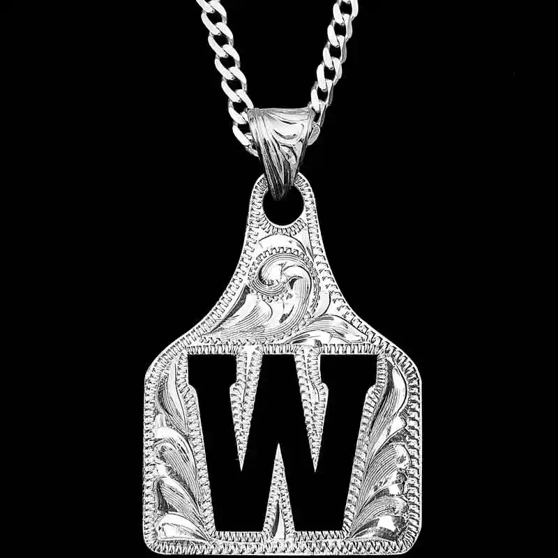 Duke Cow Tag Necklace