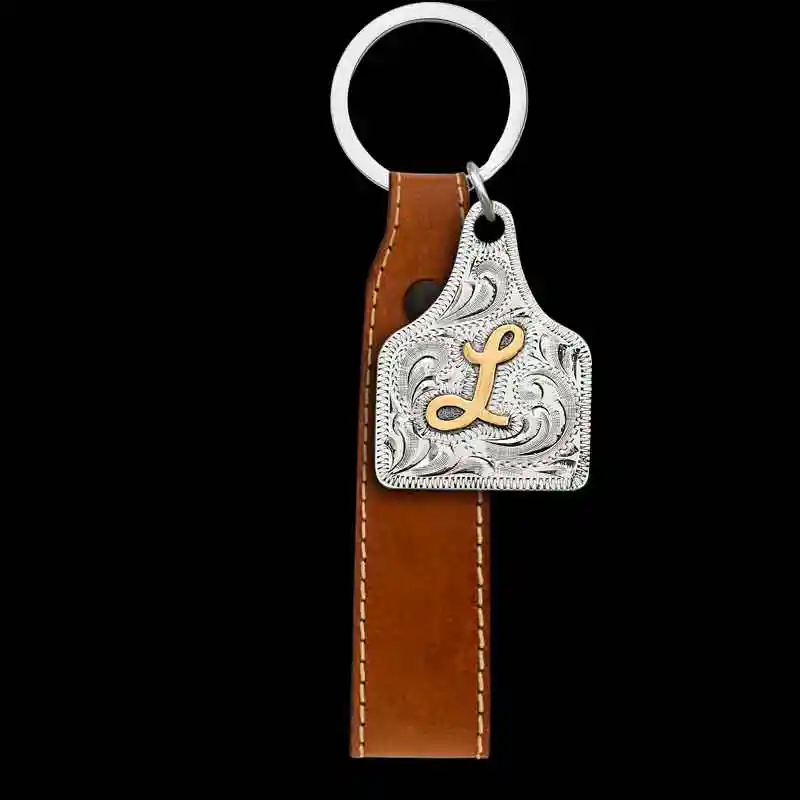 Cattle Town Custom Keychain