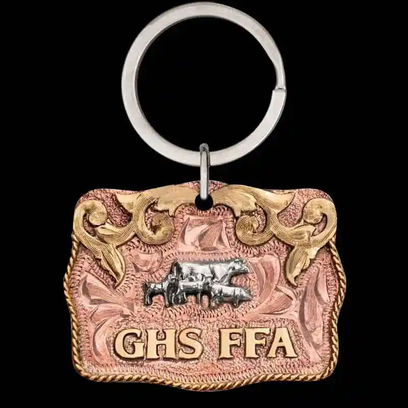 Honkytonk Man Custom Keychain 