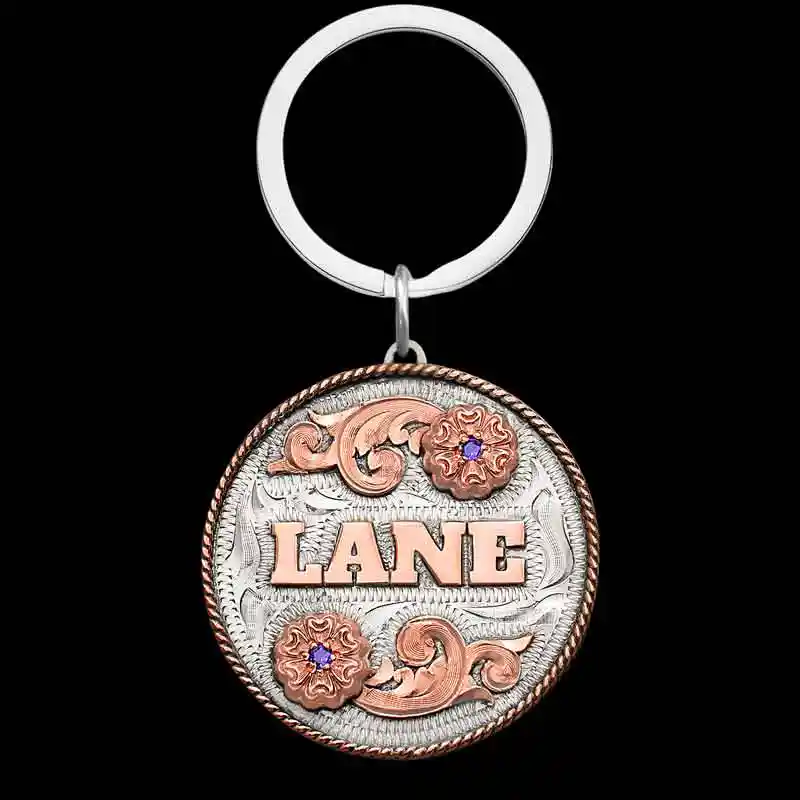 The Big Country Custom Keychain