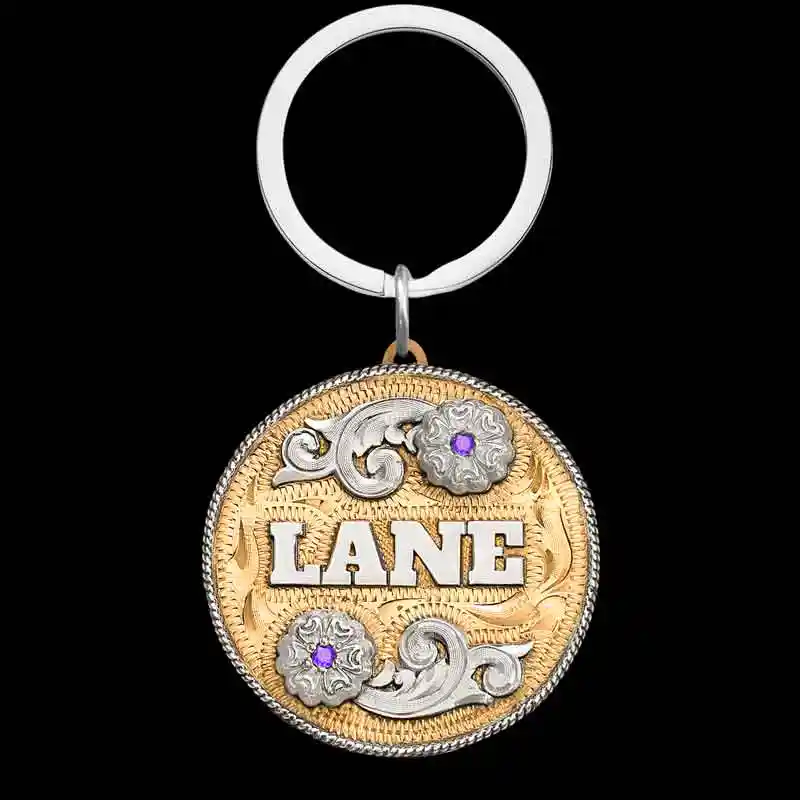The Big Country Custom Keychain