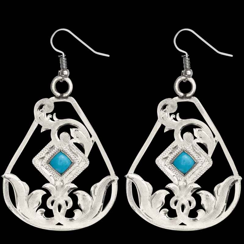 Morning Glory Earrings (In Stock)