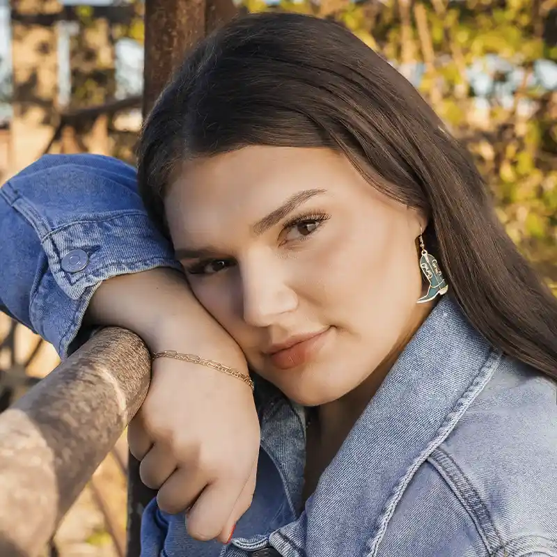 Neon Moon Earrings (In Stock)