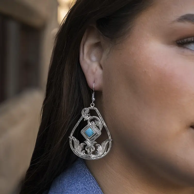 Morning Glory Earrings (In Stock)