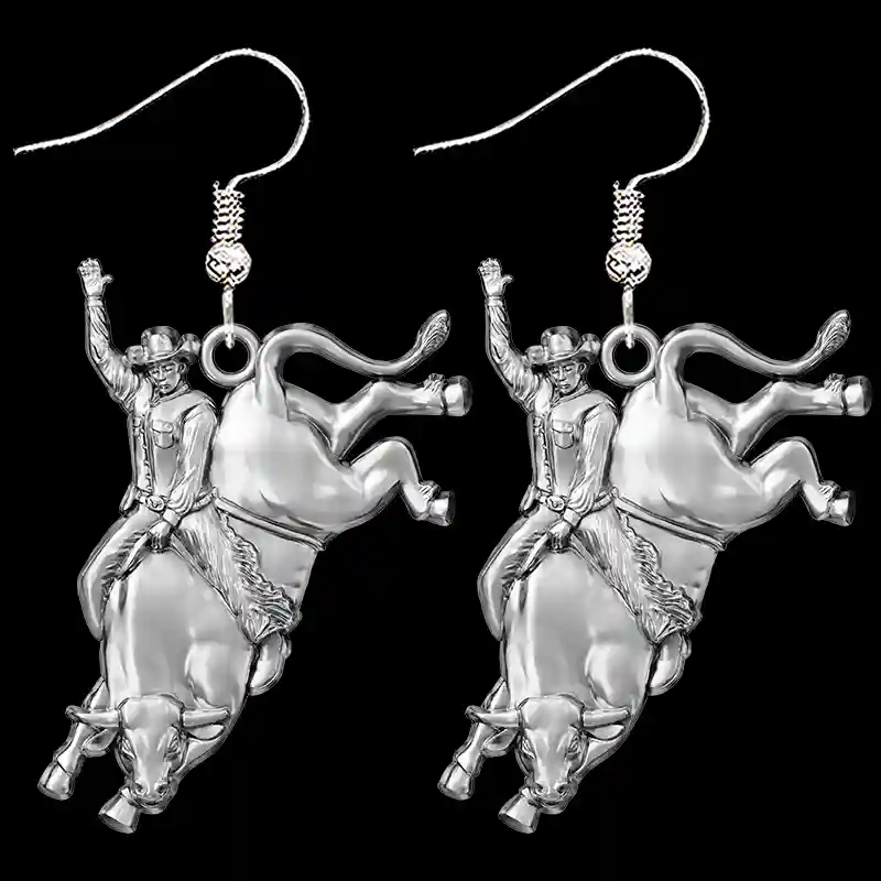 Bull Rider Earrings