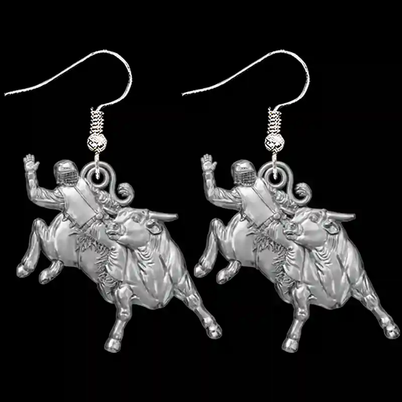 Calf Rider Earrings