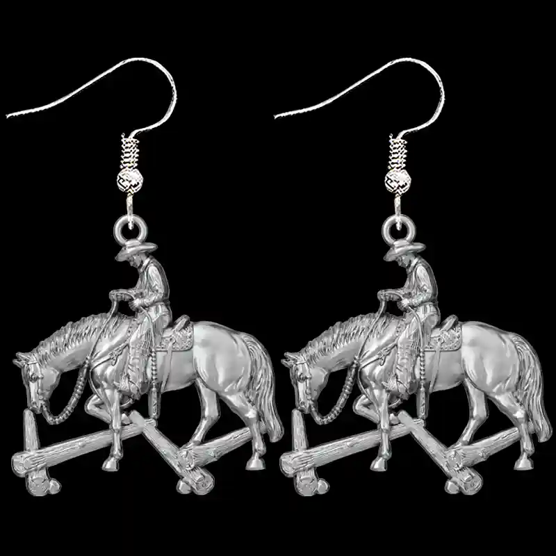 Trail Horse Earrings
