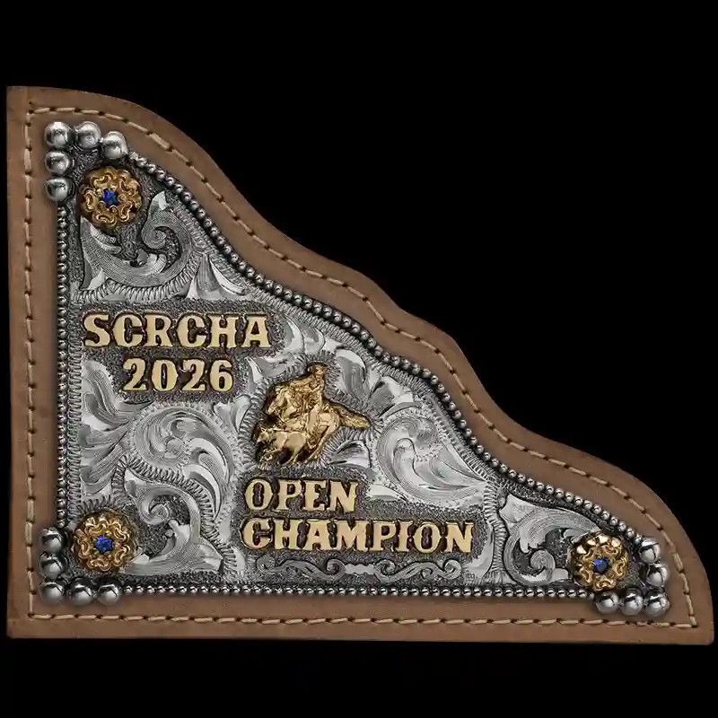 Saddle Blanket Trophy Plate