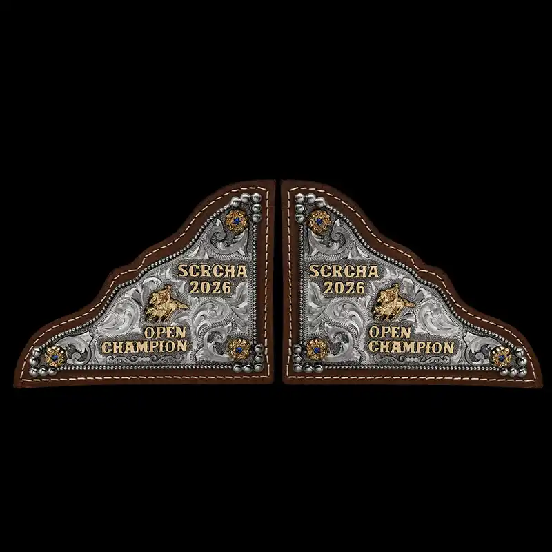 Saddle Blanket Trophy Plate