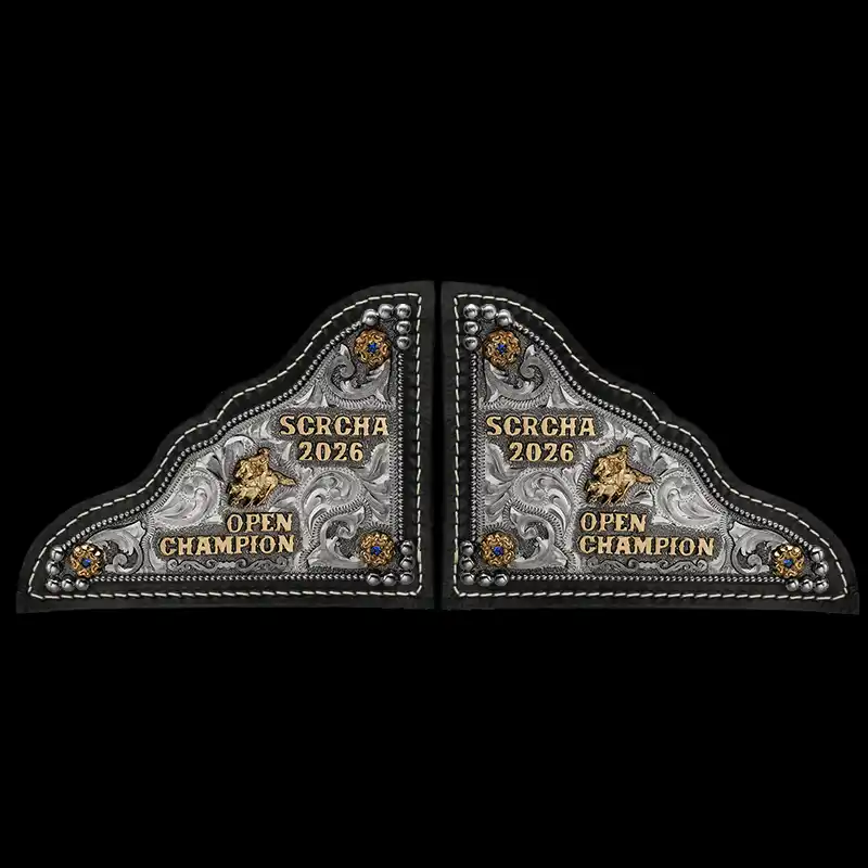 Saddle Blanket Trophy Plate