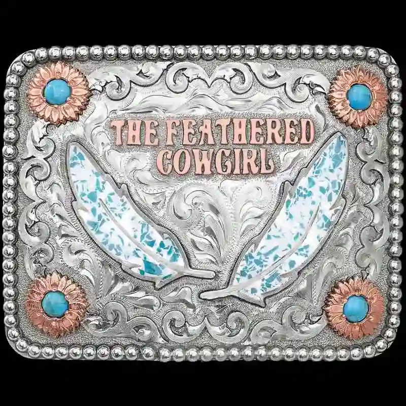 Ella Folk Belt Buckle