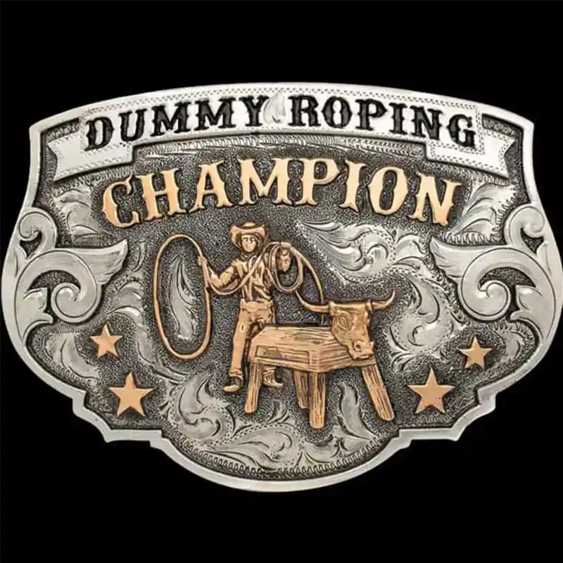 Dummy Roping Champion Belt Buckle (Out of Stock)