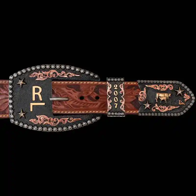Wilmington Custom Three Piece Buckle Set
