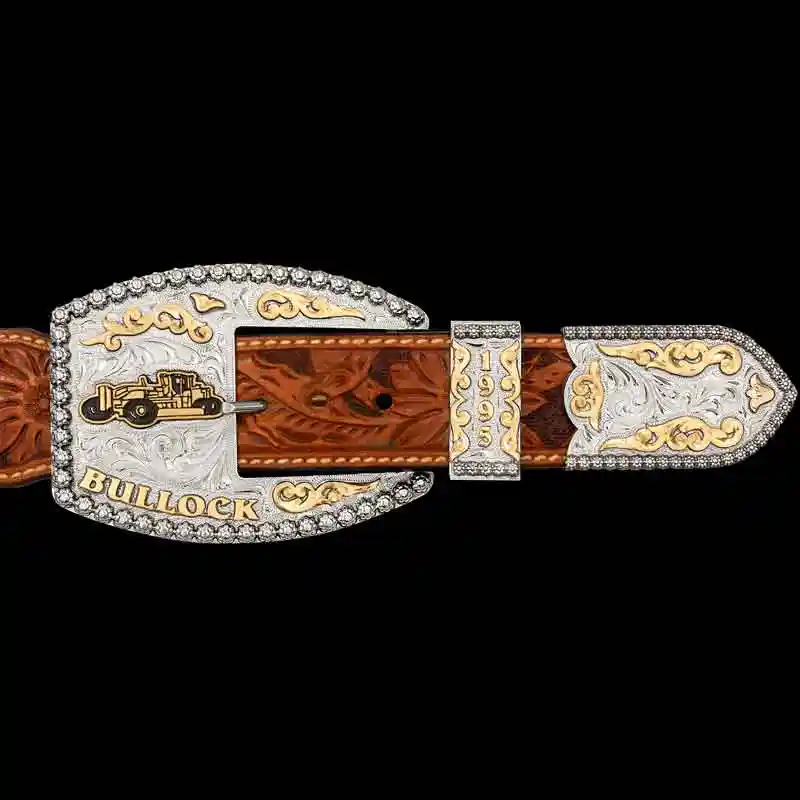 Farmersville Custom Three Piece Buckle Set 