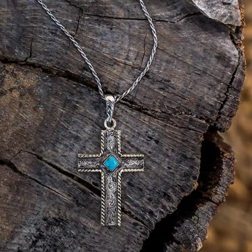 Matthew Cross Pendant (In Stock)