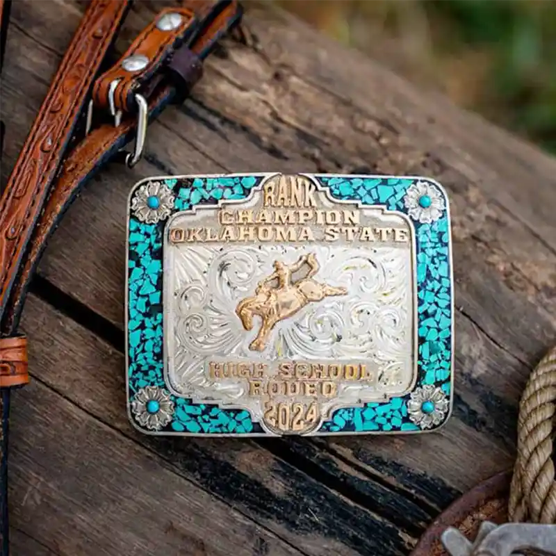 Astoria Turquoise Belt Buckle 