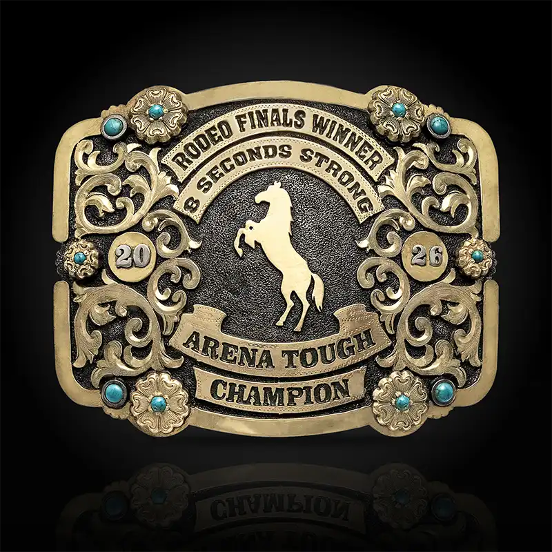 Mineral Wells Belt Buckle