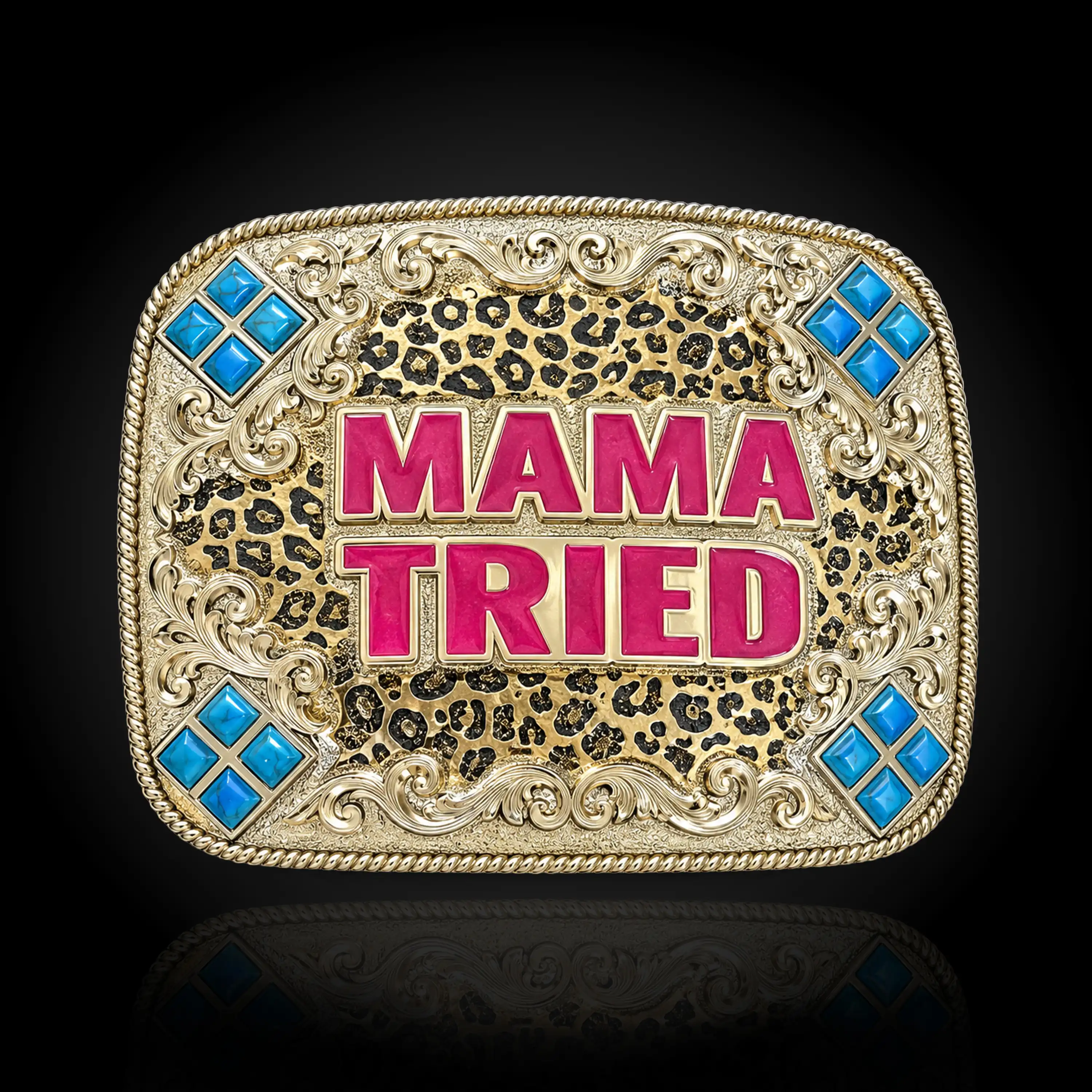 Mama Tried Belt Buckle (In Stock)