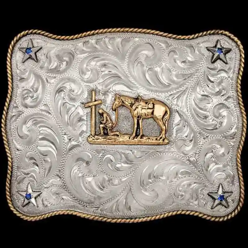 Cowboy Church Belt Buckle (In Stock)