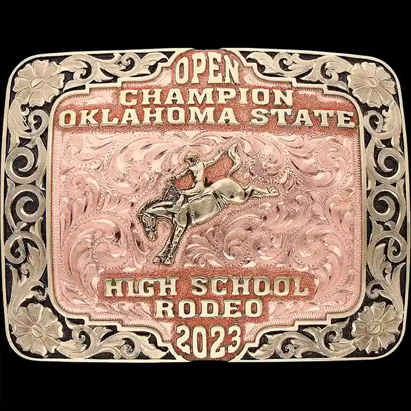Decatur Rodeo Belt Buckle