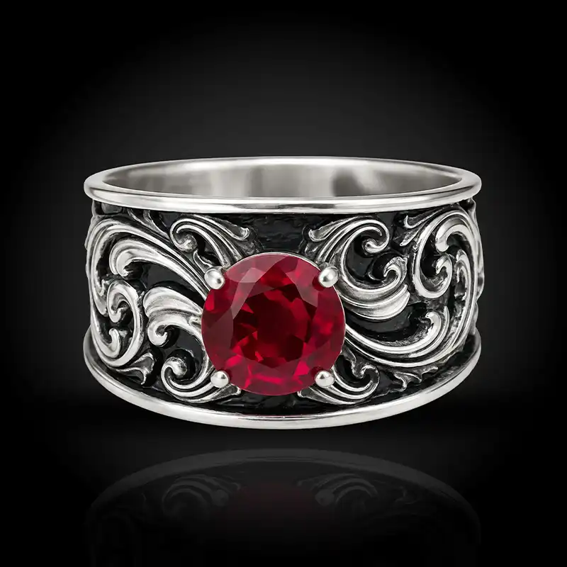 Lacey Western Wedding Ring