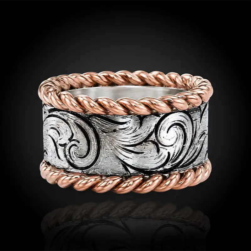 Beau Western Wedding Ring