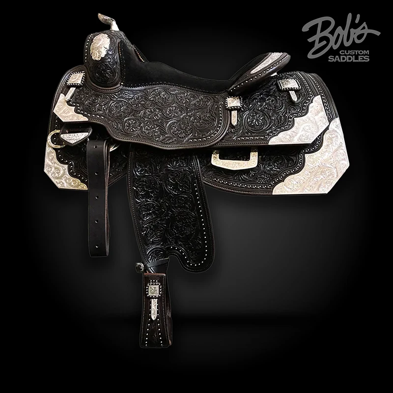 Silver Show Saddle