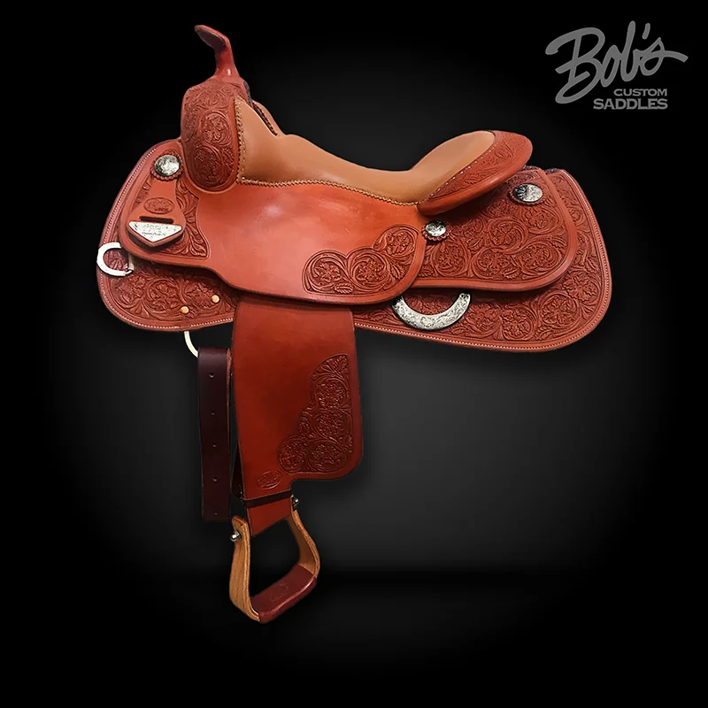 KR Reiner 231 western reining saddle handcrafted for precision, comfort, and performance.