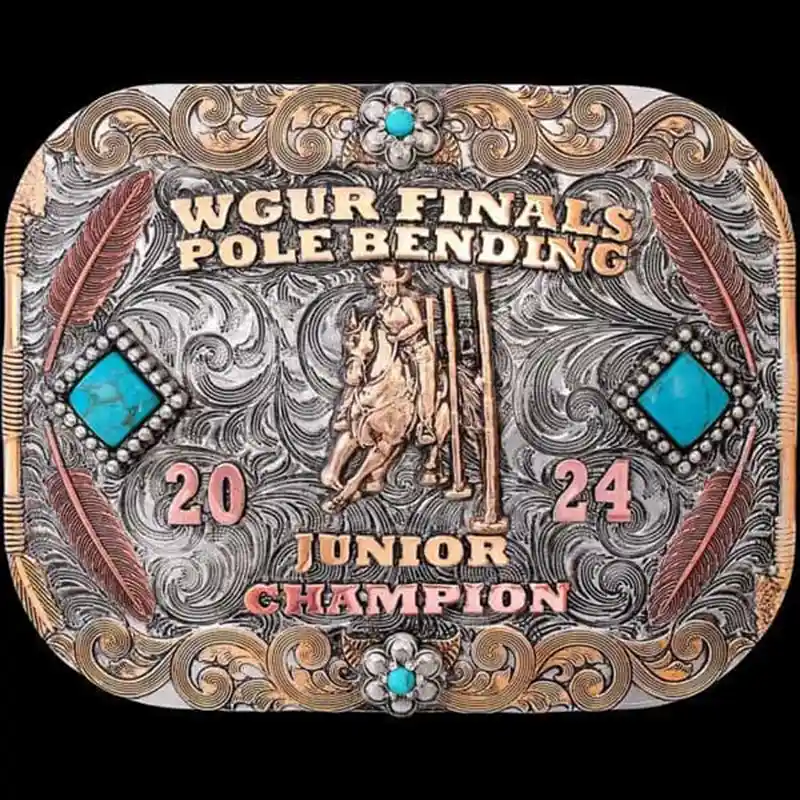 Antebellum North Belt Buckle